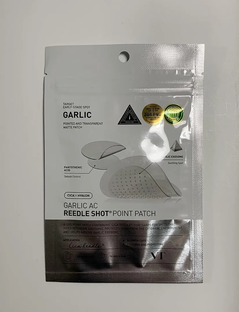 VT Cosmetics Garlic AC Reedle Shot patch boutons ail