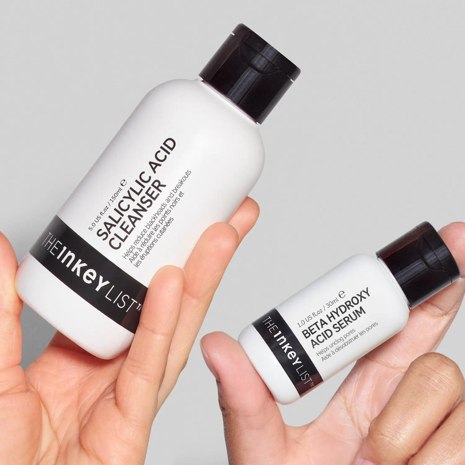 THE INKEY LIST Deep Cleanse Duo nettoyant 150ml + sérum 30ml