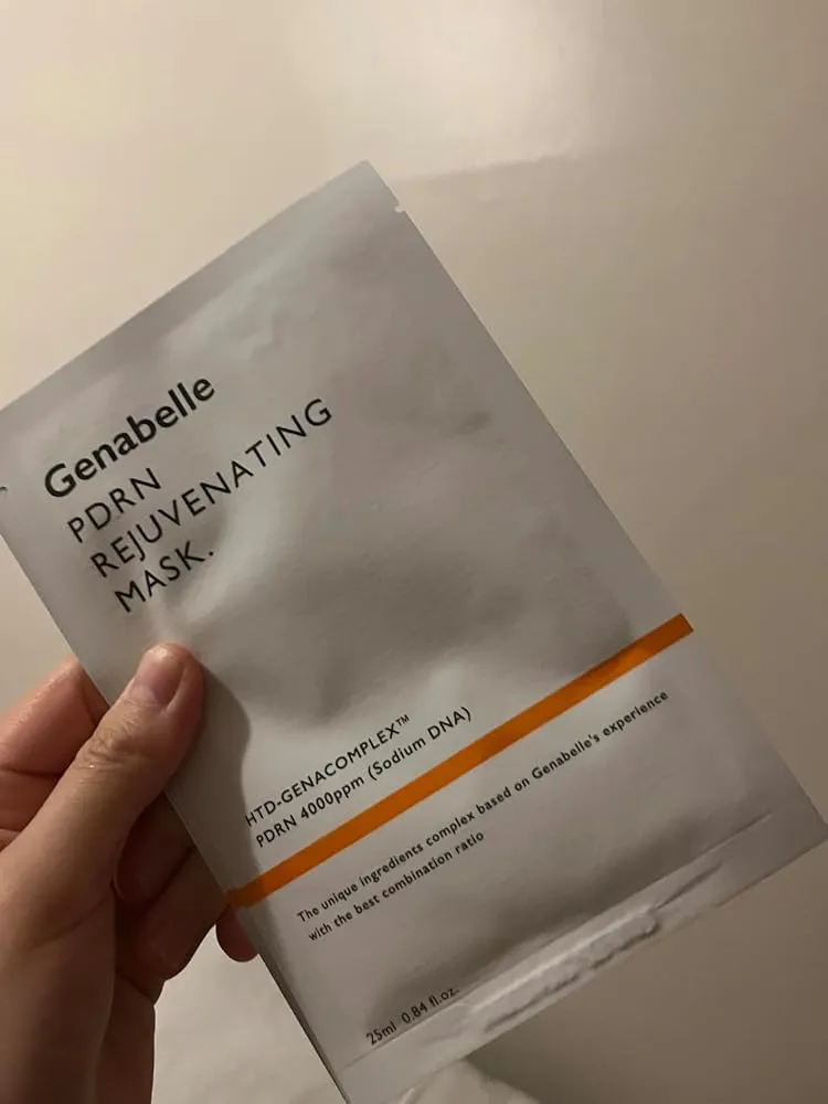 Genabelle PDRN Rejuvenating masque tissu 5 x 25 ml apaisant