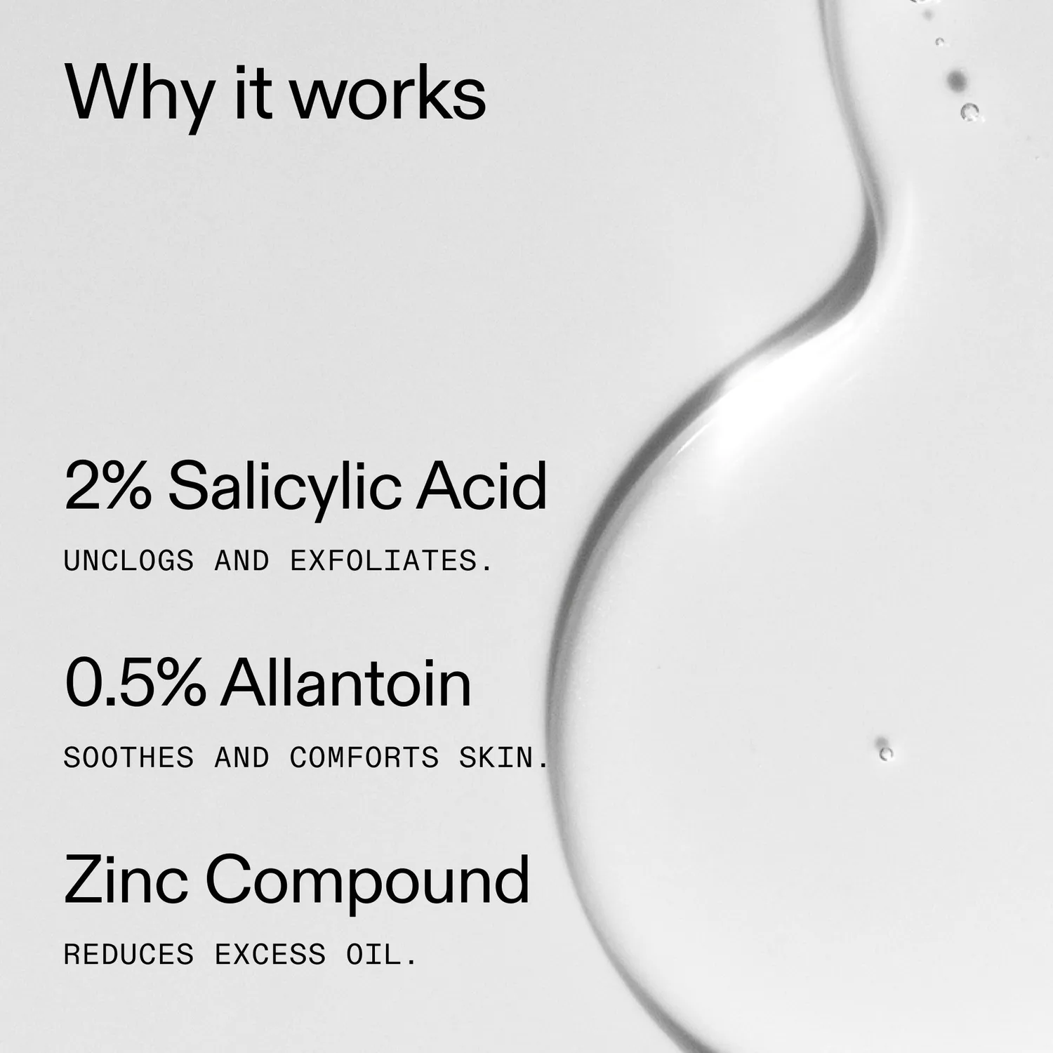 The Inkey List Salicylic Acid Cleanser gel 150ml imperfections