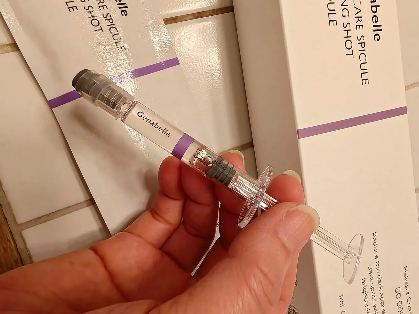Genabelle Melacare Spicule Toning Shot ampoule 3x1ml