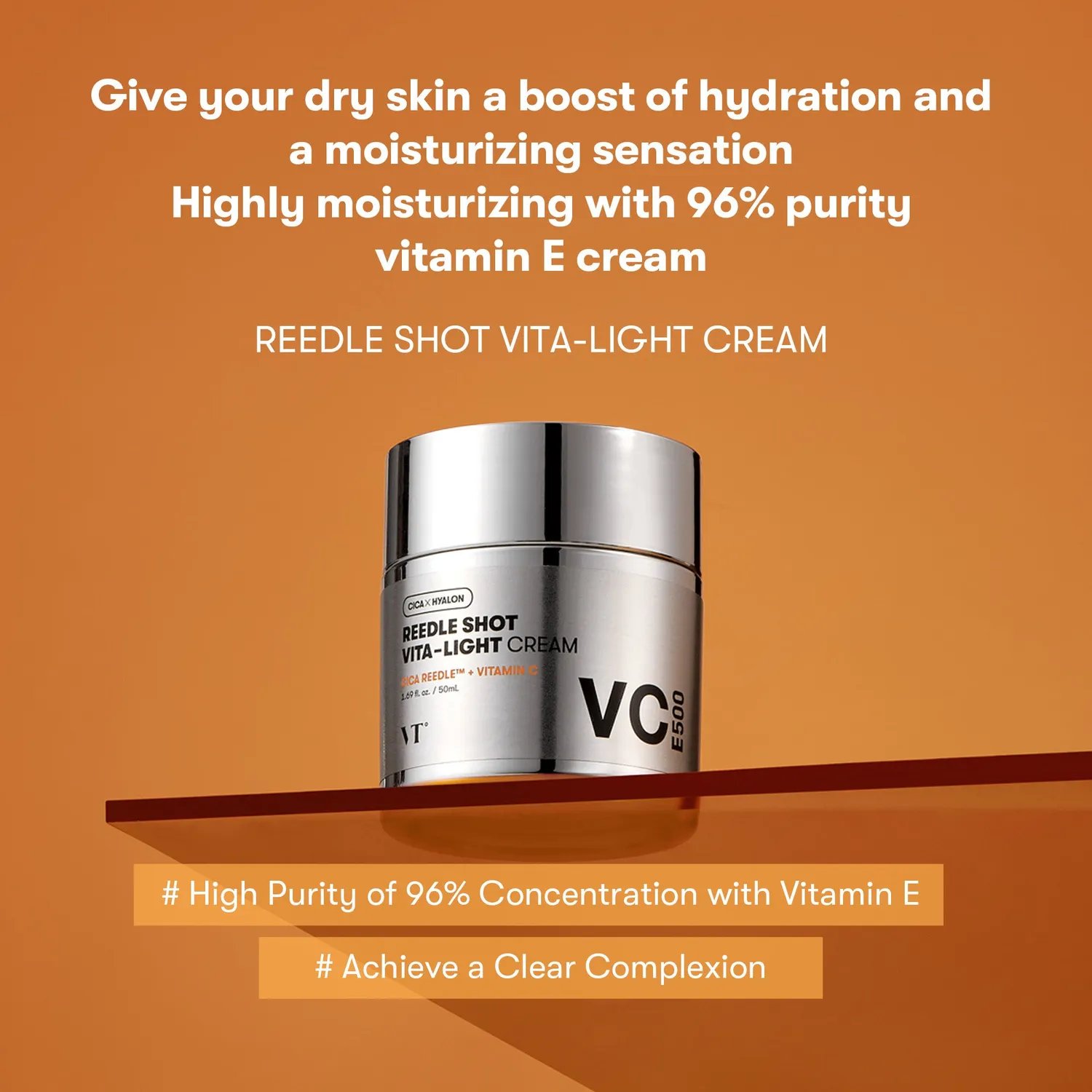 VT Cosmetics Reedle Shot Vita-Light crème vitamine éclat