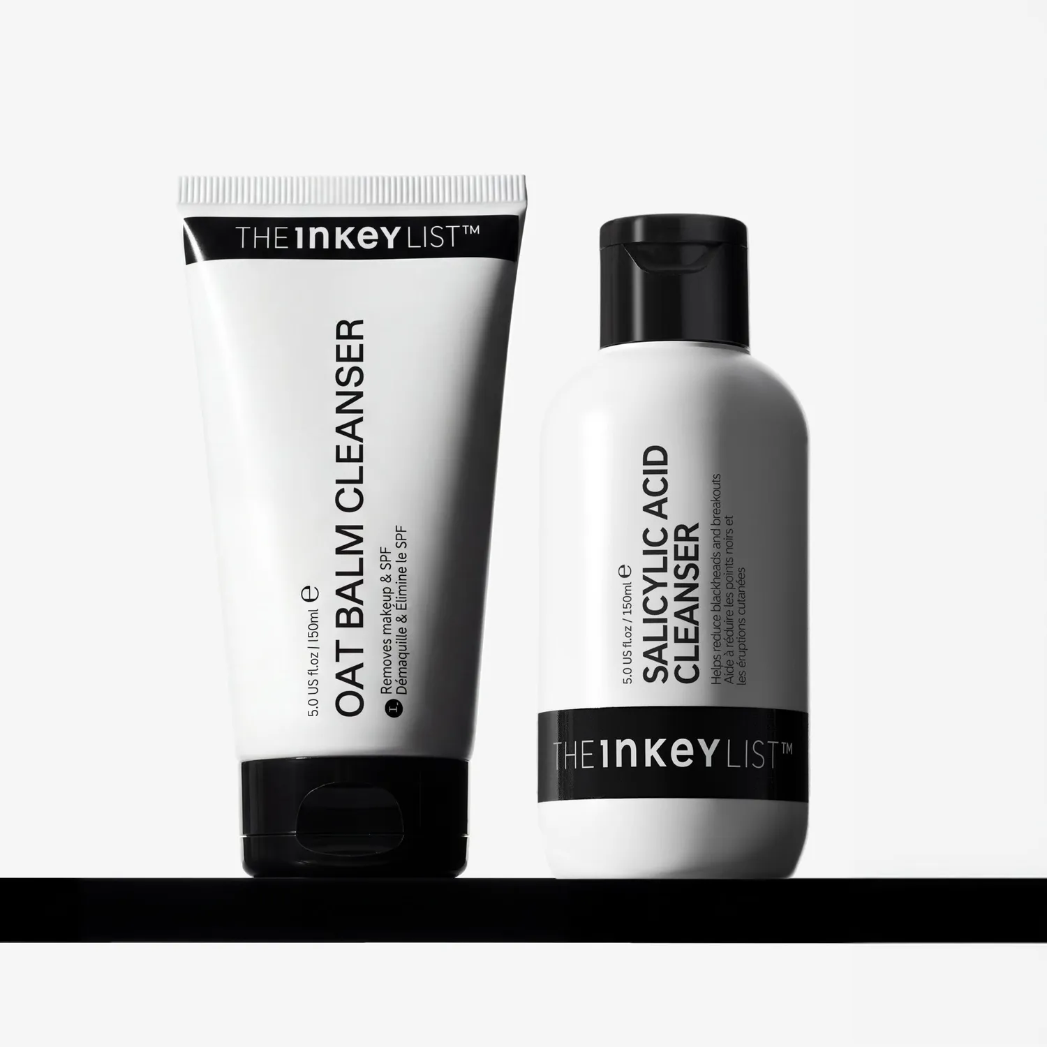 The Inkey List Breakout Double Cleanse duo nettoyant imperfections