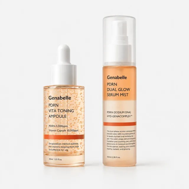 Genabelle PDRN Radiance Booster Kit coffret éclat