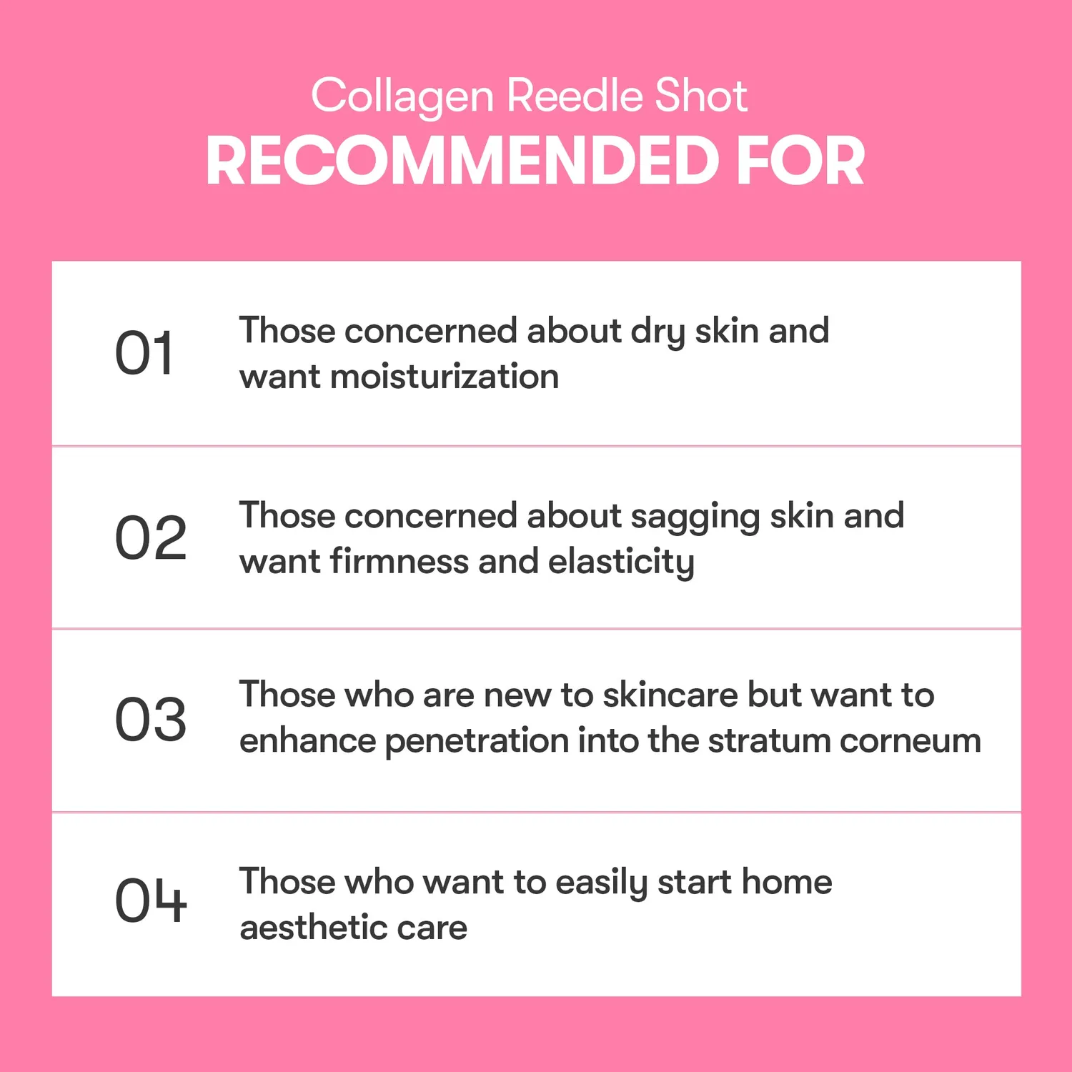 VT Cosmetics Collagen Reedle Shot 100 stick sérum fermeté