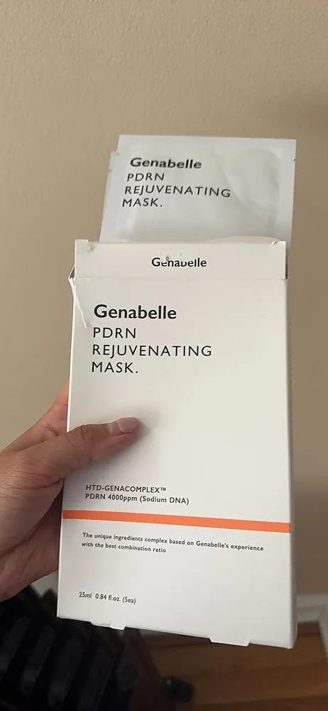 Genabelle PDRN Rejuvenating masque tissu 5 x 25 ml apaisant