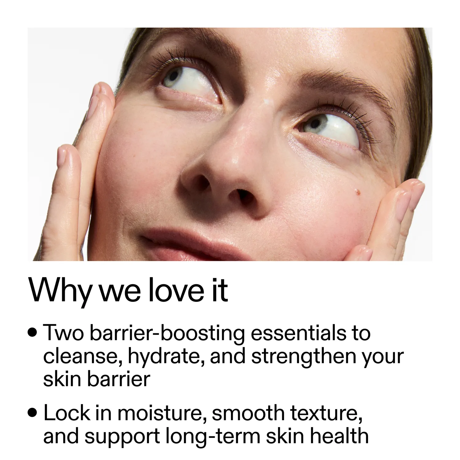 THE INKEY LIST Duo nettoyant + céramides soin visage hydratant