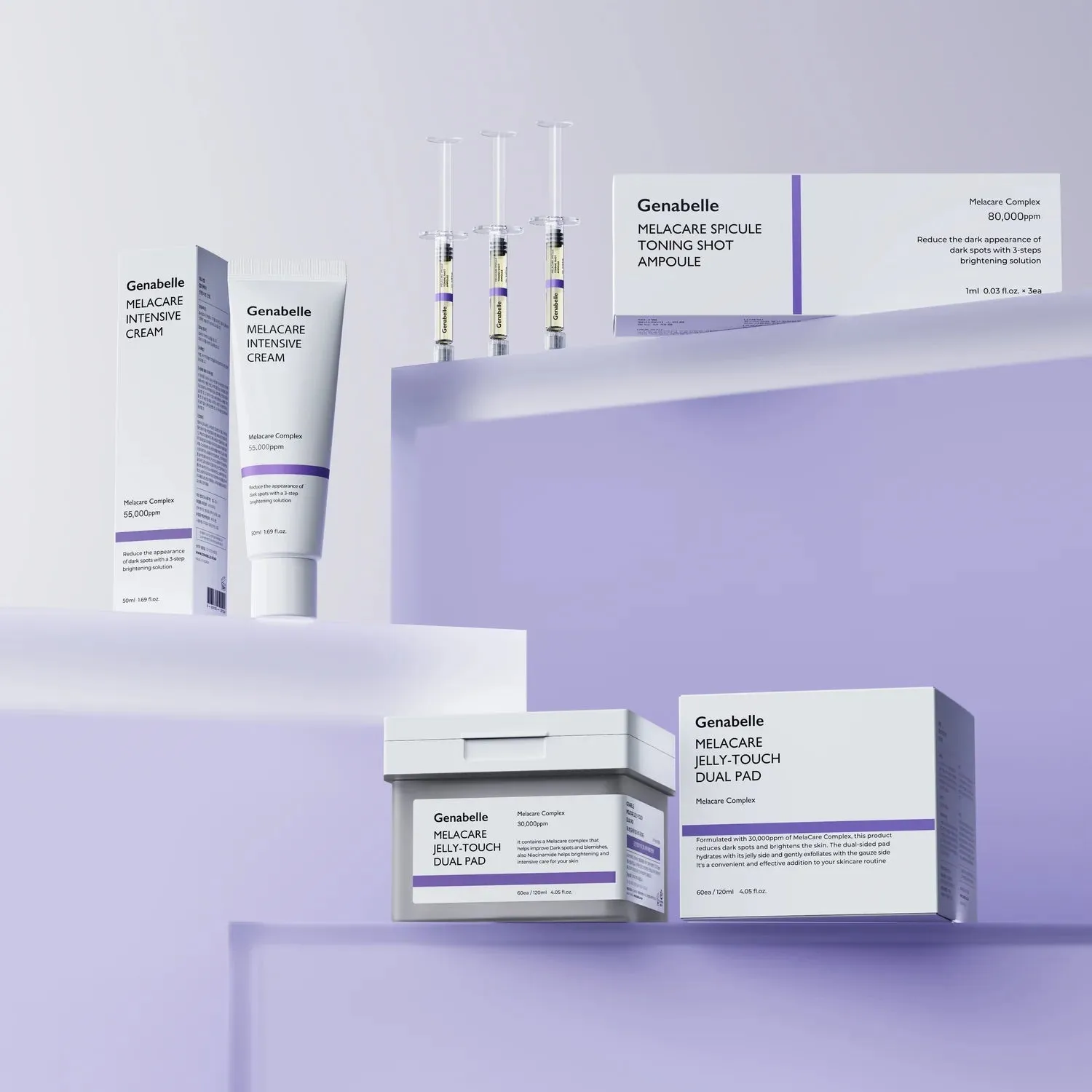 Genabelle Melacare Dark Spot Corrector Kit coffret anti-taches