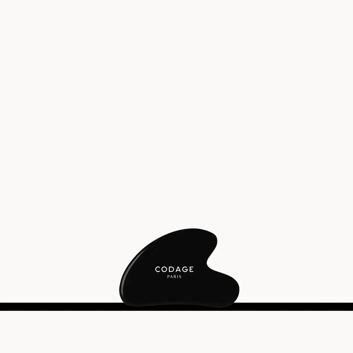 CODAGE Gua Sha accessoire obsidienne visage