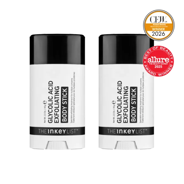 THE INKEY LIST Glycolic Acid duo sticks corps exfoliant