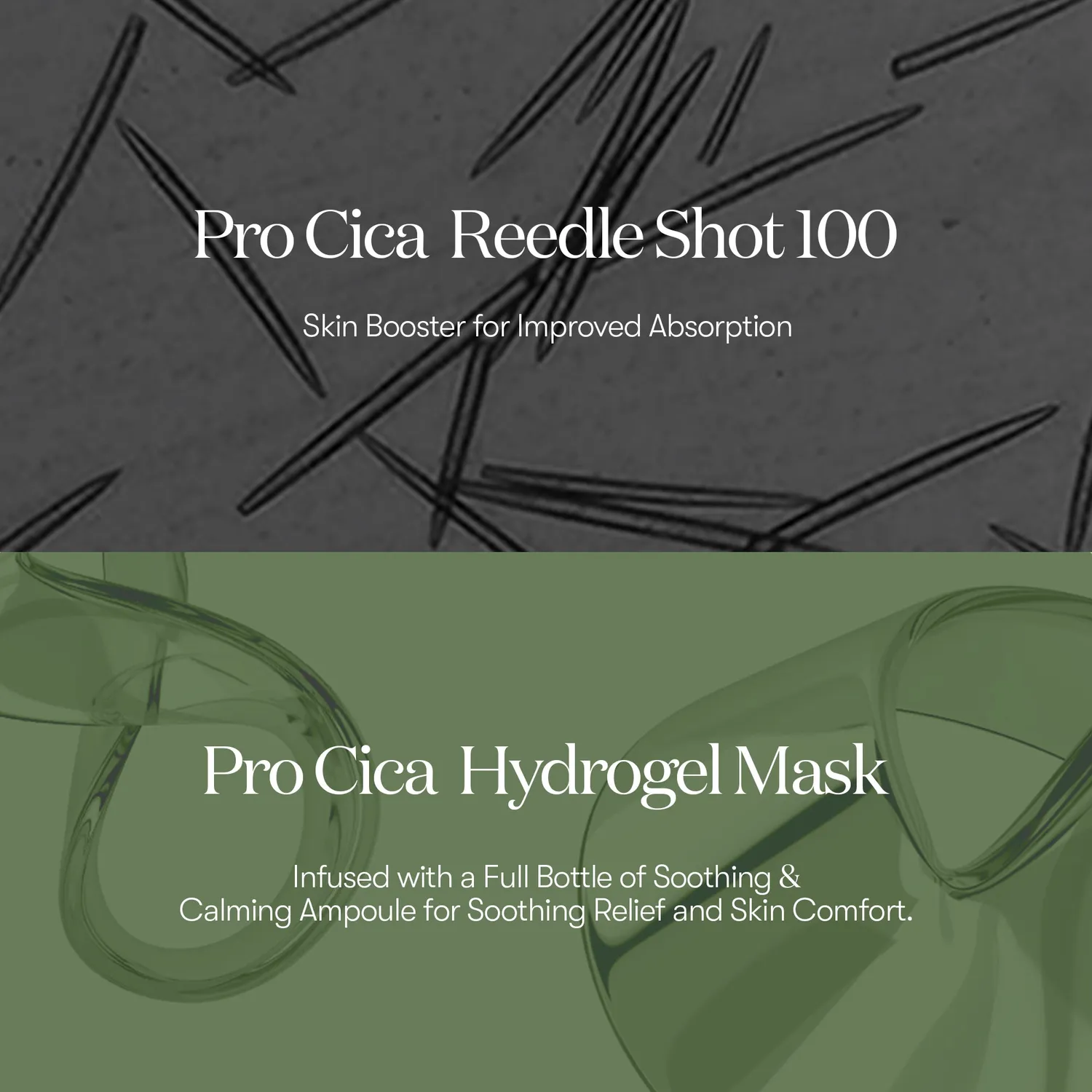 VT Cosmetics Reedle Shot 100 masque hydrogel 4 pièces apaisant