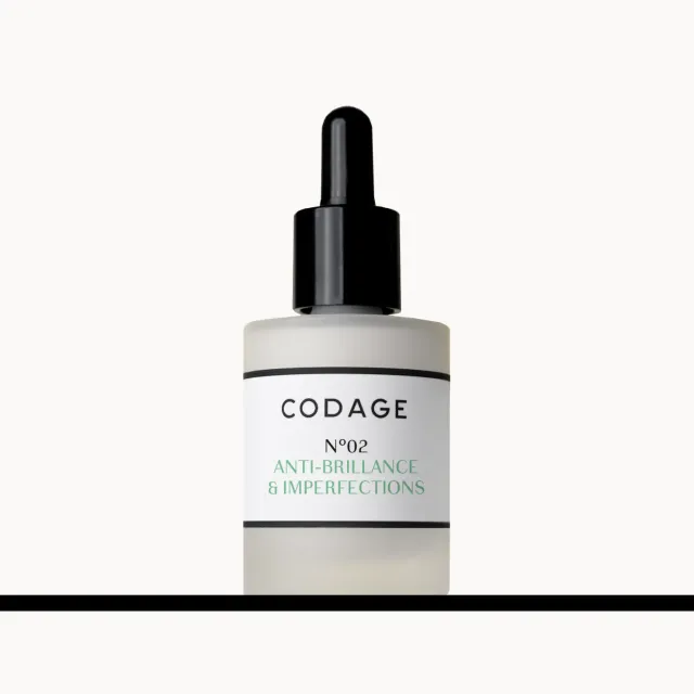 CODAGE Sérum N°02 Anti-Brillance sérum imperfections
