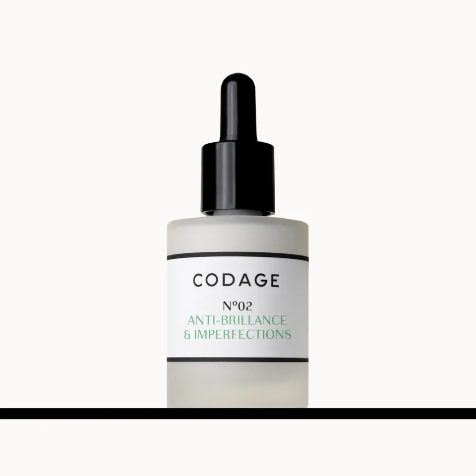 CODAGE Sérum N°02 Anti-Brillance sérum imperfections