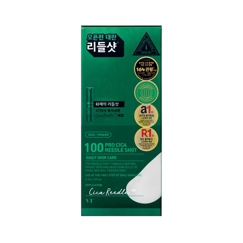 VT Cosmetics Pro-Cica Reedle Shot stick visage 100
