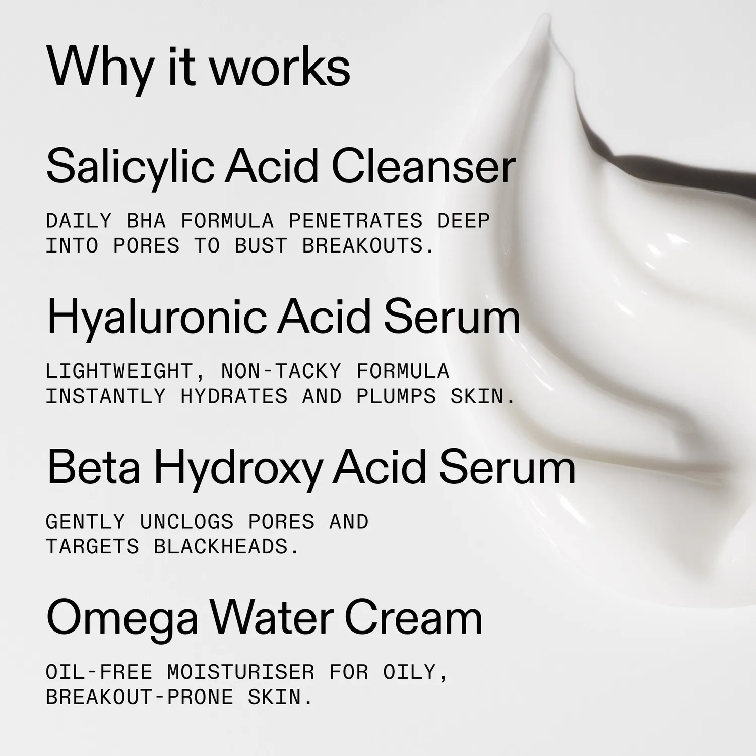 THE INKEY LIST Blackhead Routine anti-points noirs 4 soins