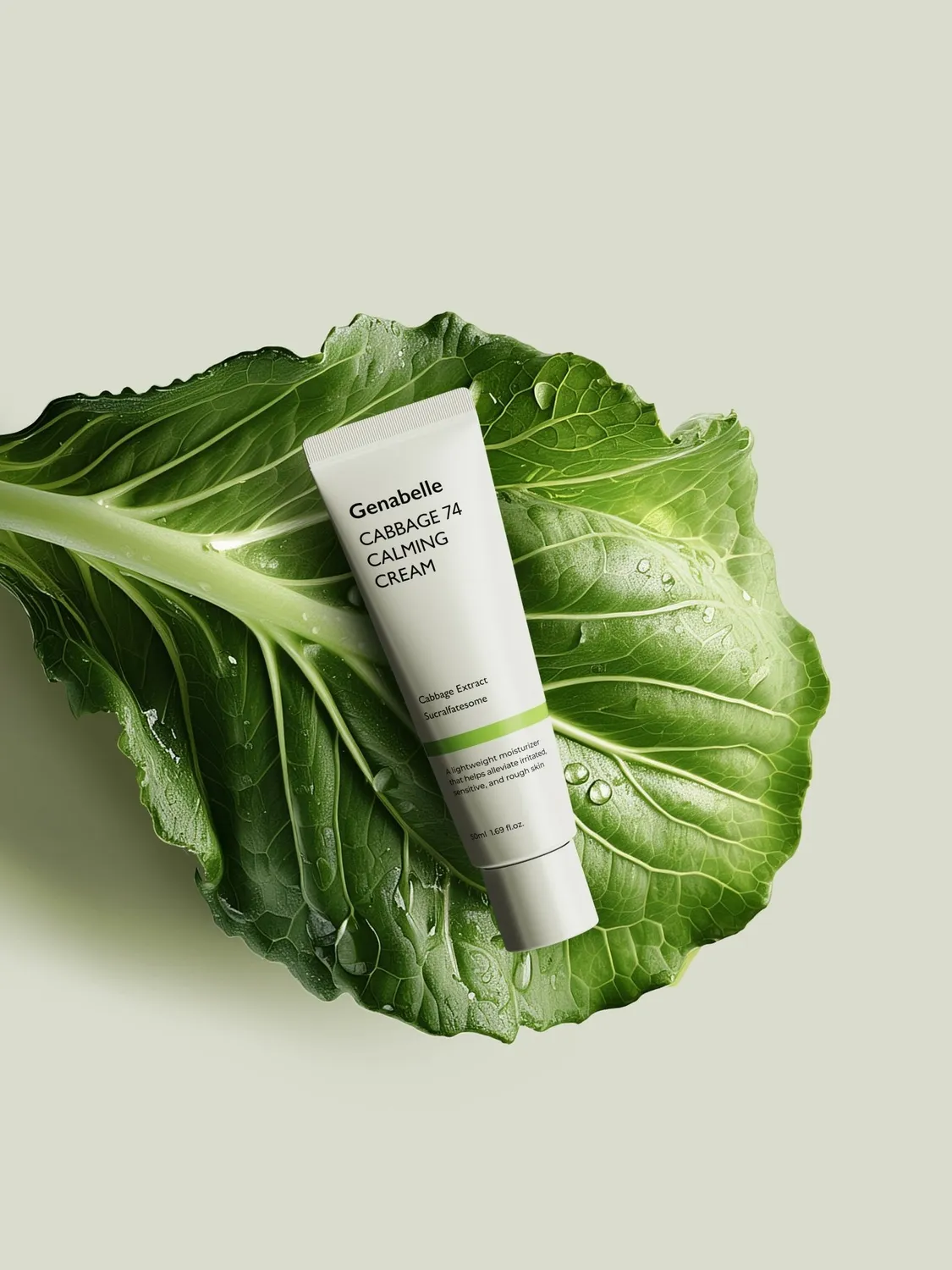 Genabelle Green Soothing Duo Set soin chou kale hydratant