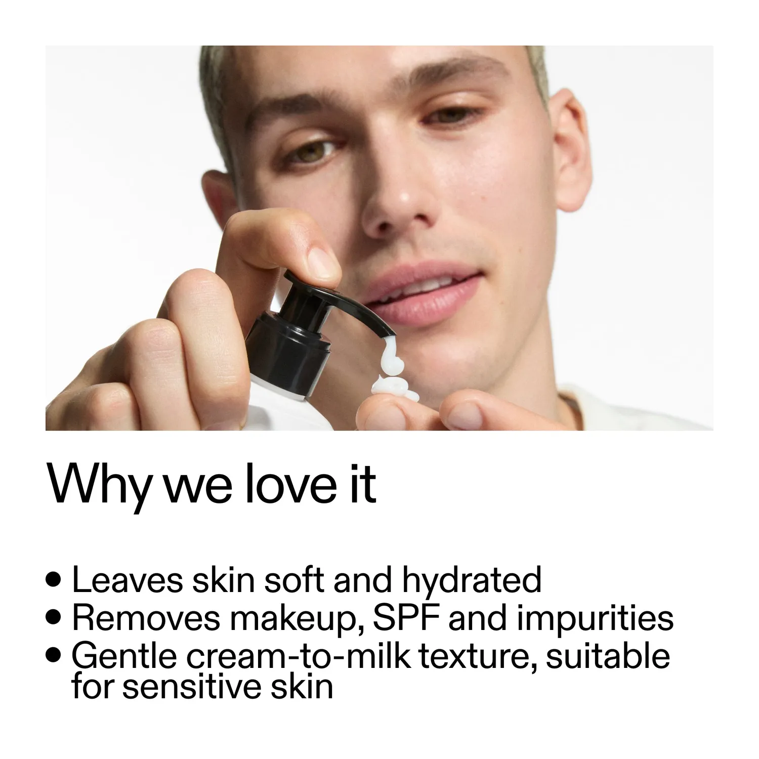THE INKEY LIST Milk Cleanser lait nettoyant 180ml hydratant