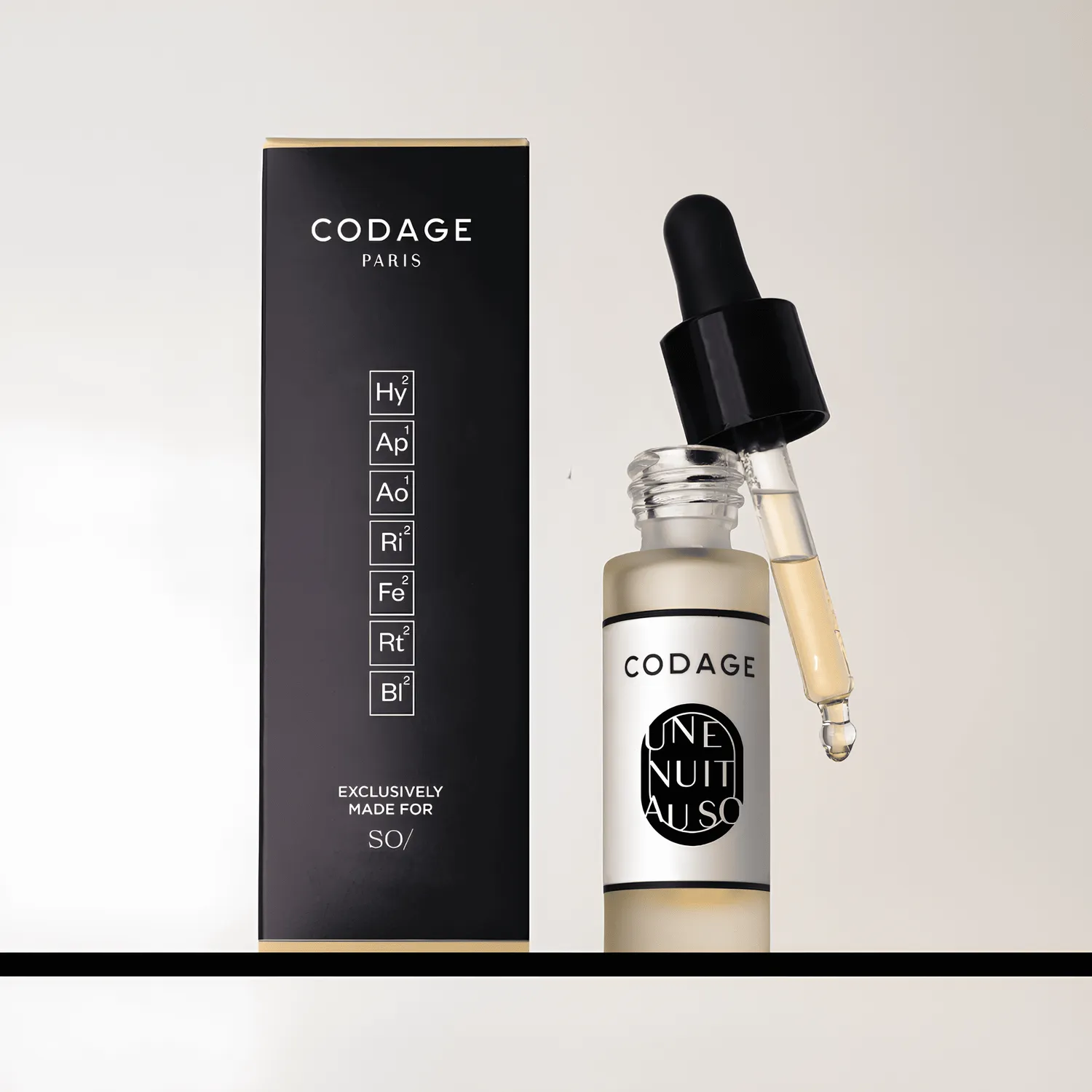 CODAGE Une Nuit au SO/ sérum nuit 8 huiles