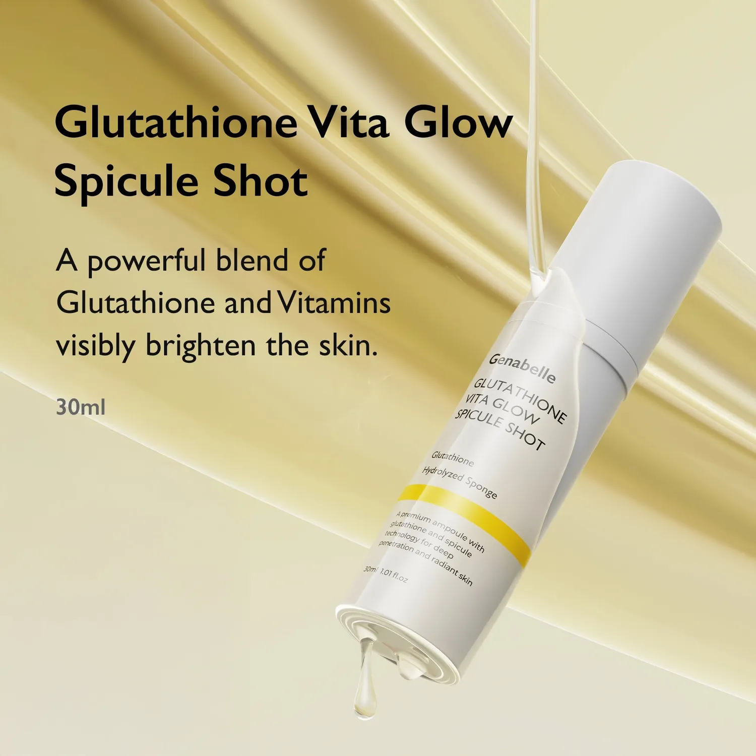 Genabelle Glutathione Vita Glow Spicule Shot 30ml sérum éclat