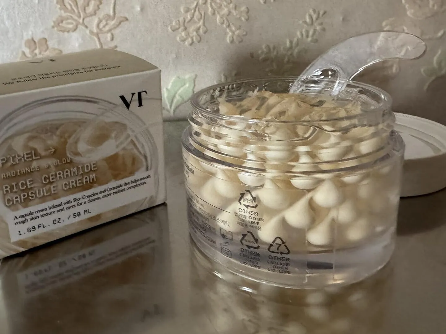 VT Cosmetics Rice Ceramide Capsule crème riz 5 céramides
