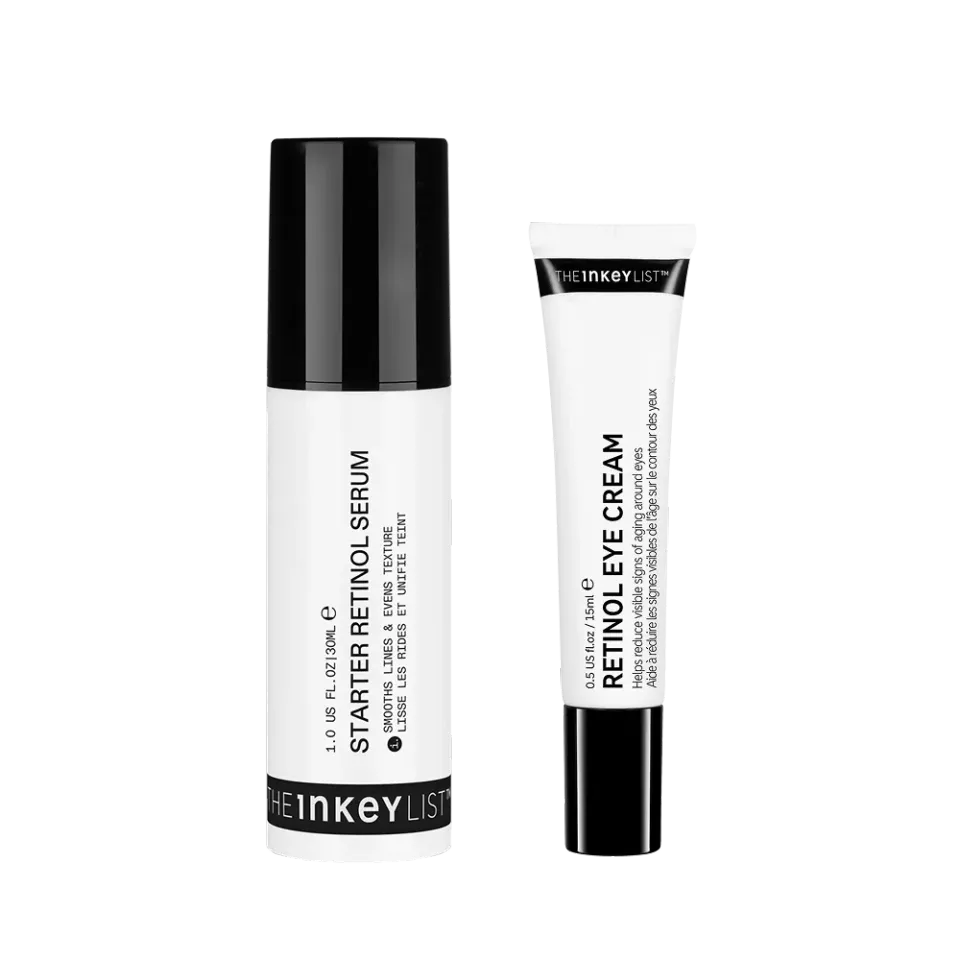 THE INKEY LIST Beginners Retinol Duo coffret visage 2 soins