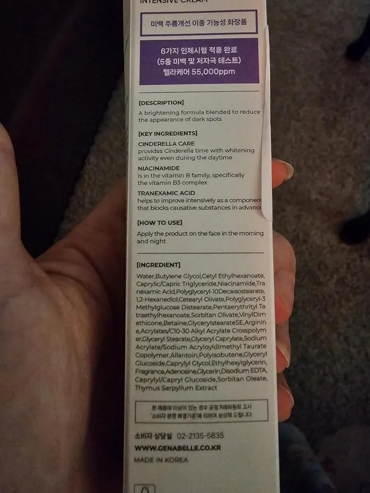 Genabelle Melacare crème intensive 50ml taches
