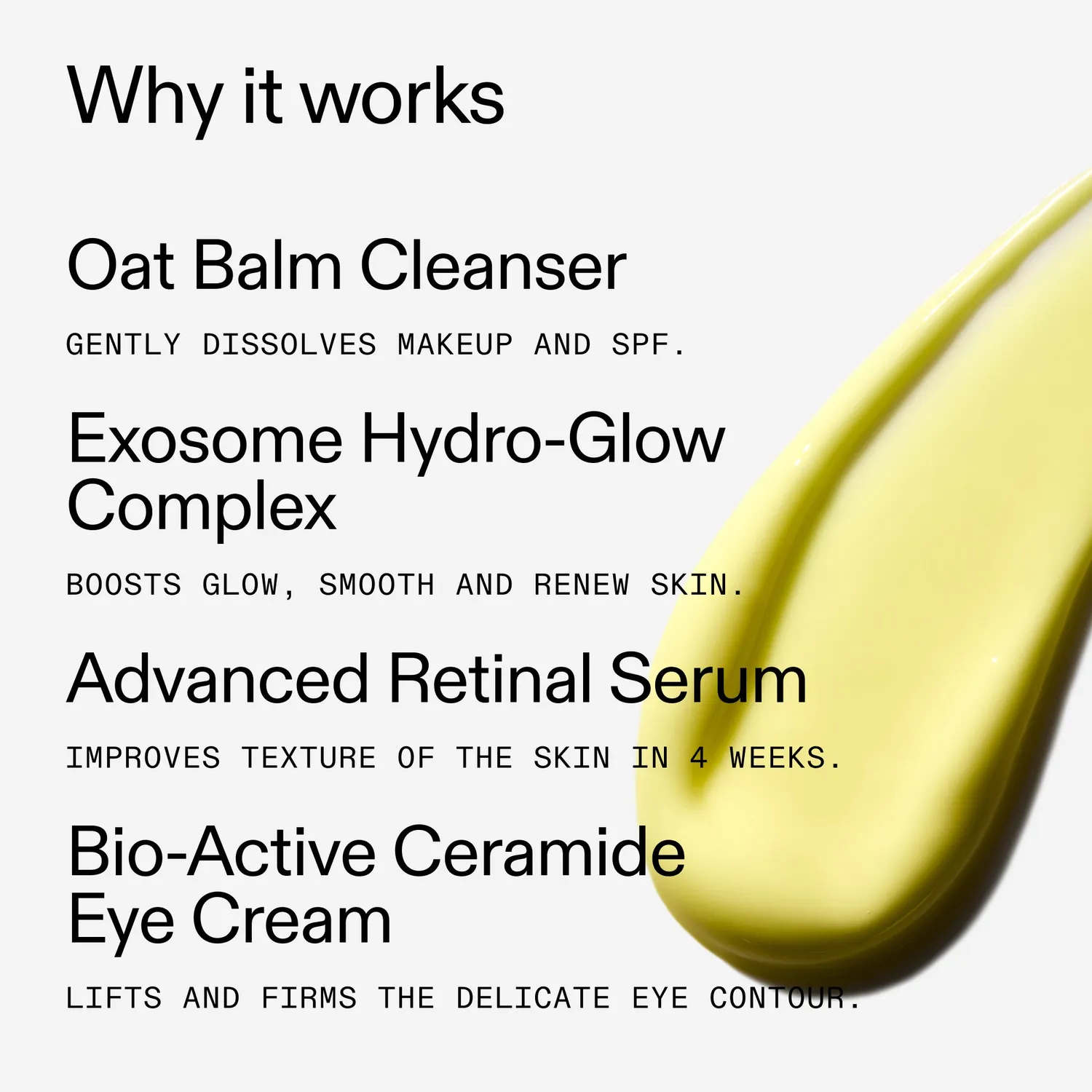 THE INKEY LIST Anti-Ageing Retinal coffret visage rides 4 soins