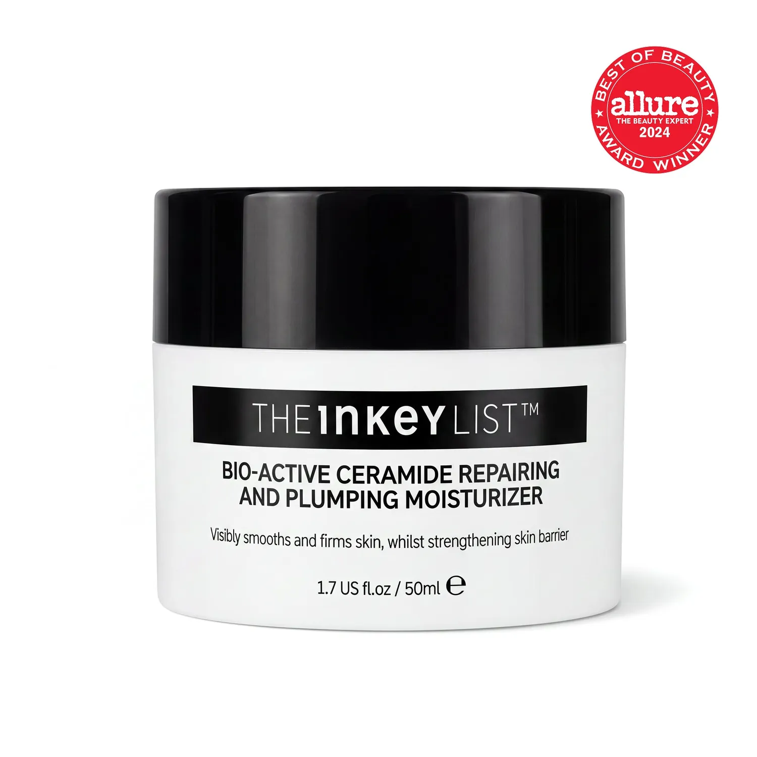THE INKEY LIST Bio-Active Ceramide crème visage 50ml rides