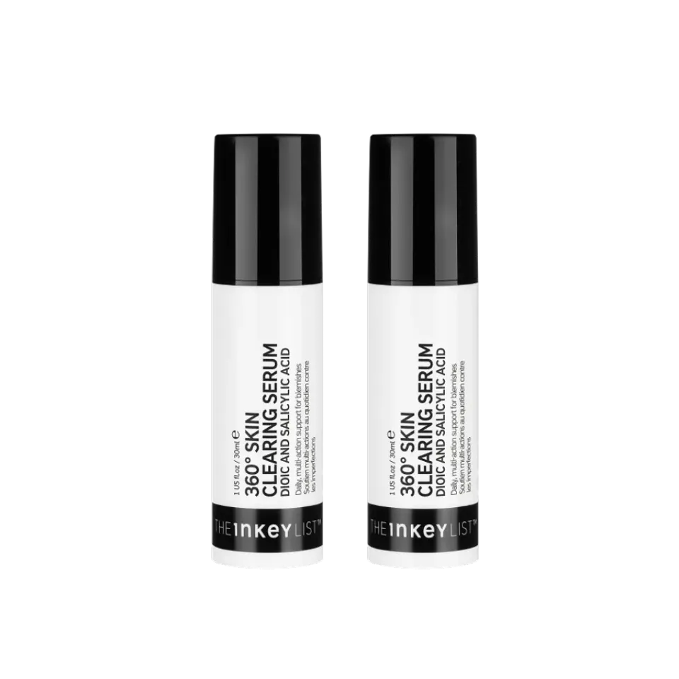 The Inkey List 360 Skin Clearing Serum Duo sérum boutons