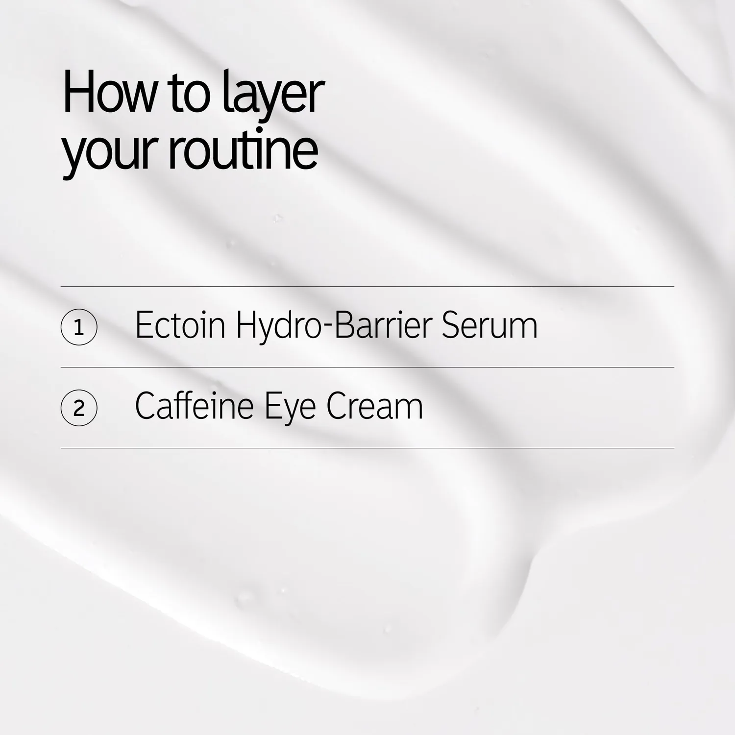 THE INKEY LIST Wake-up Hydrate Duo sérum visage ectoin caféine