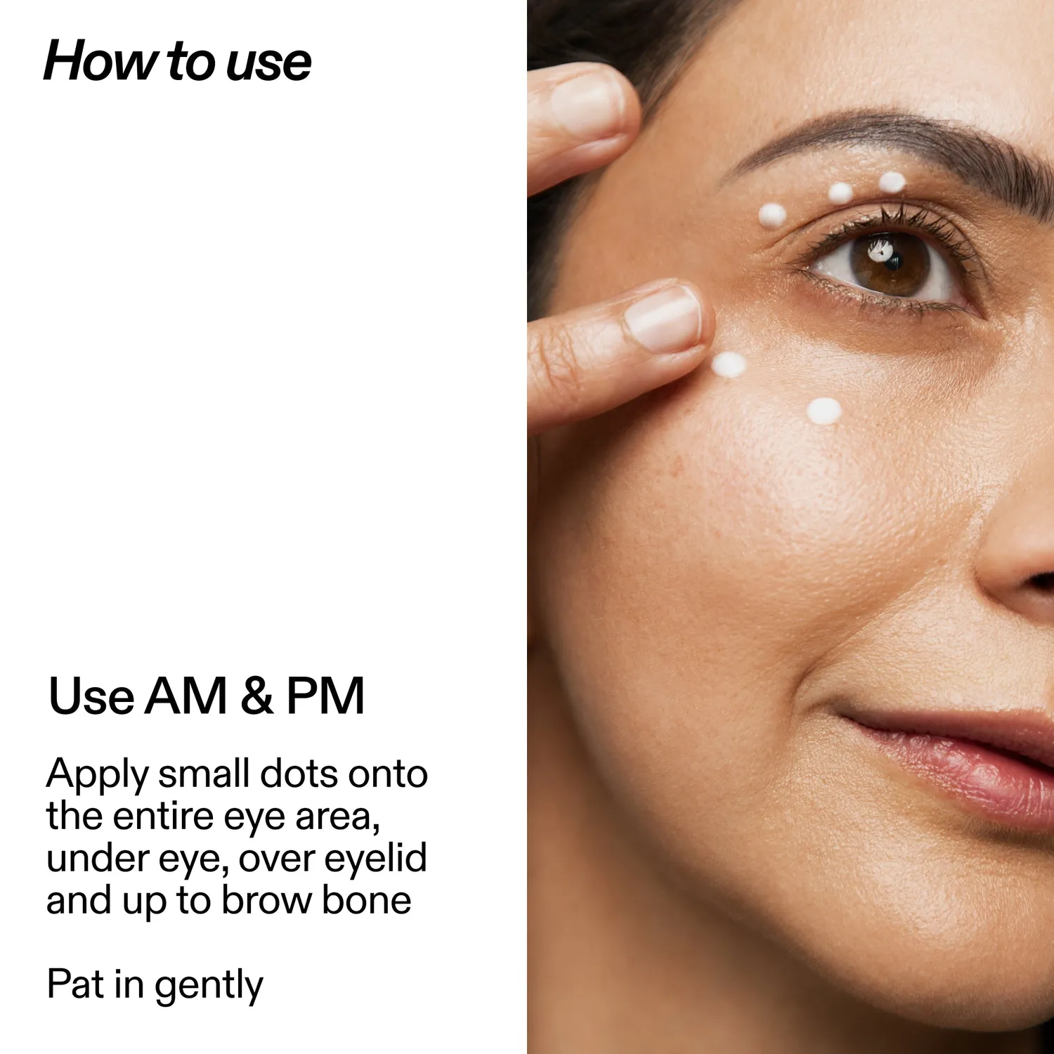 THE INKEY LIST Bio-Active Ceramide crème yeux 18ml céramides