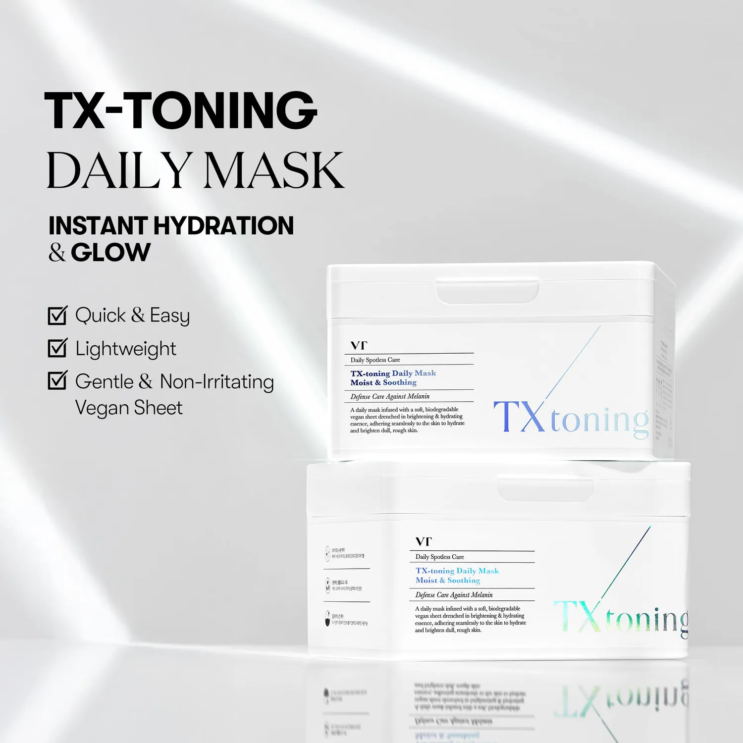 VT Cosmetics TX-Toning Daily Mask masque taches