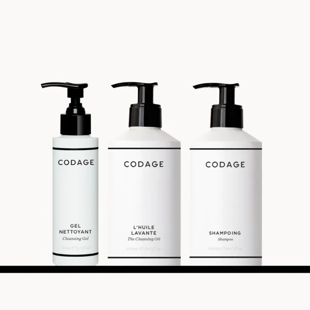 CODAGE Expérience Visage Corps Cheveux coffret 3 soins