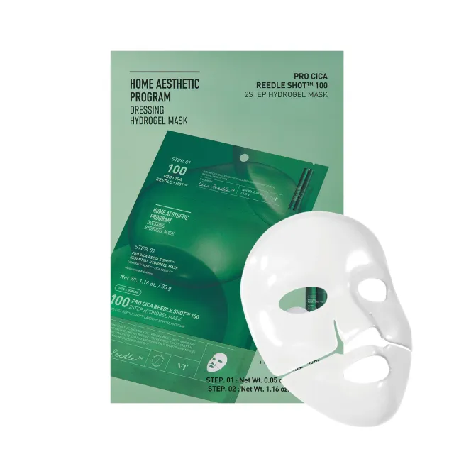 VT Cosmetics Reedle Shot 100 masque hydrogel 4 pièces apaisant