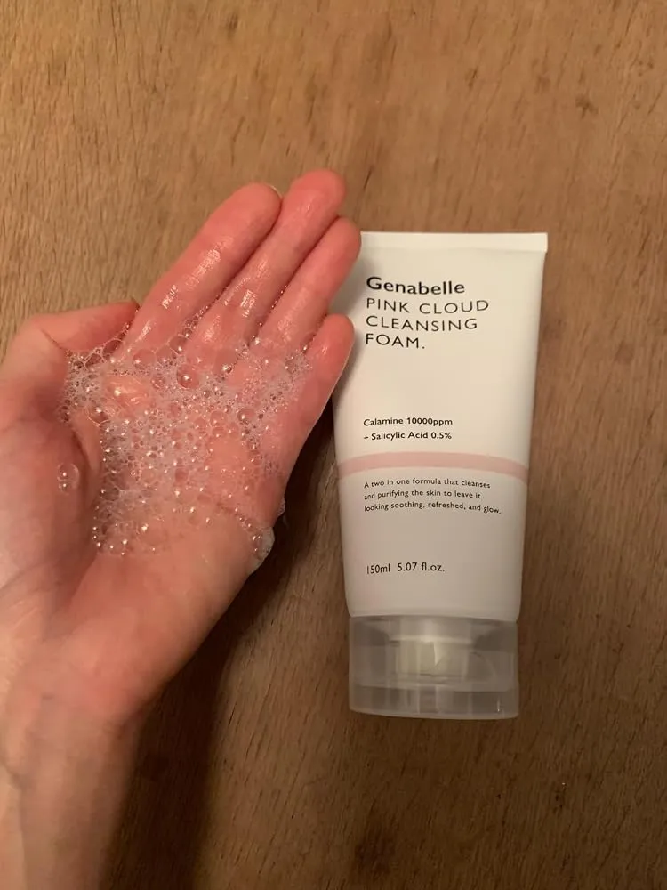Genabelle Pink Cloud mousse nettoyante 150ml calamine