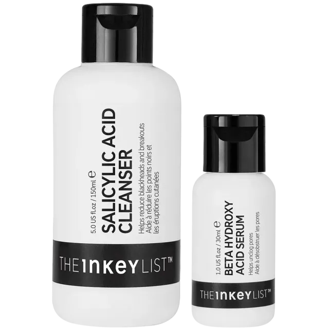 THE INKEY LIST Deep Cleanse Duo nettoyant 150ml + sérum 30ml