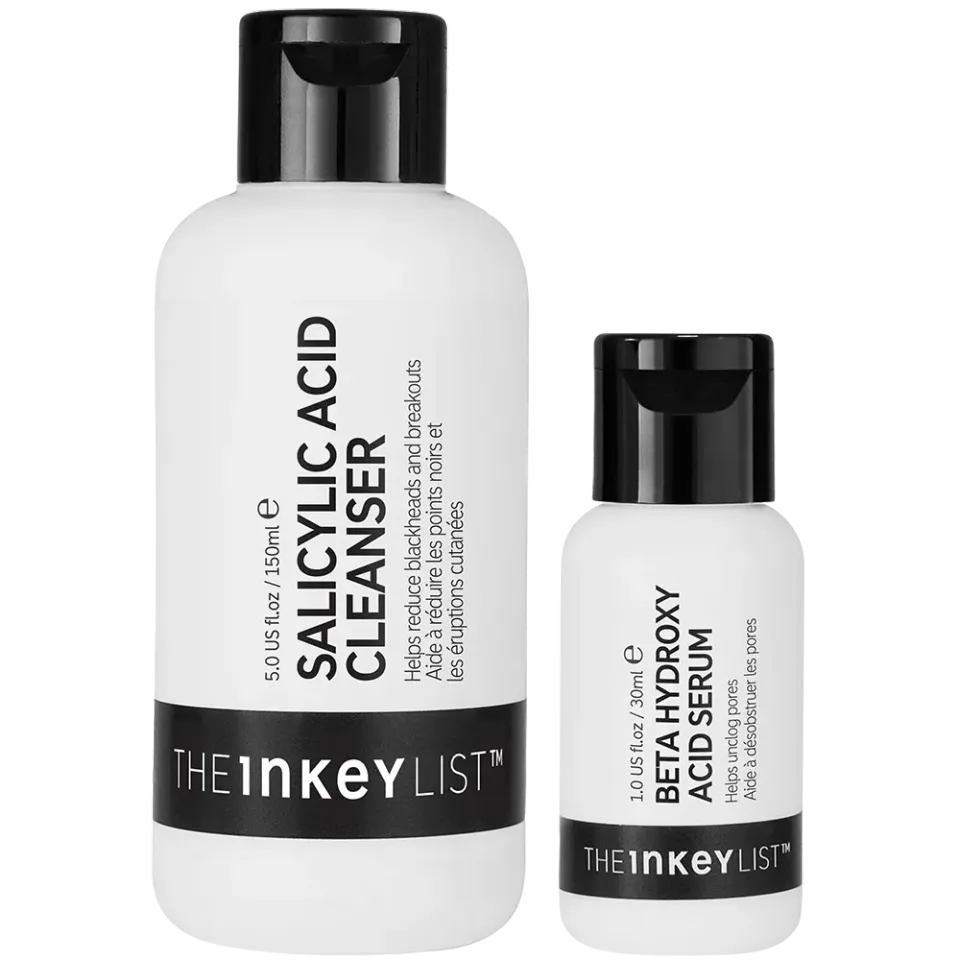 THE INKEY LIST Deep Cleanse Duo nettoyant 150ml + sérum 30ml