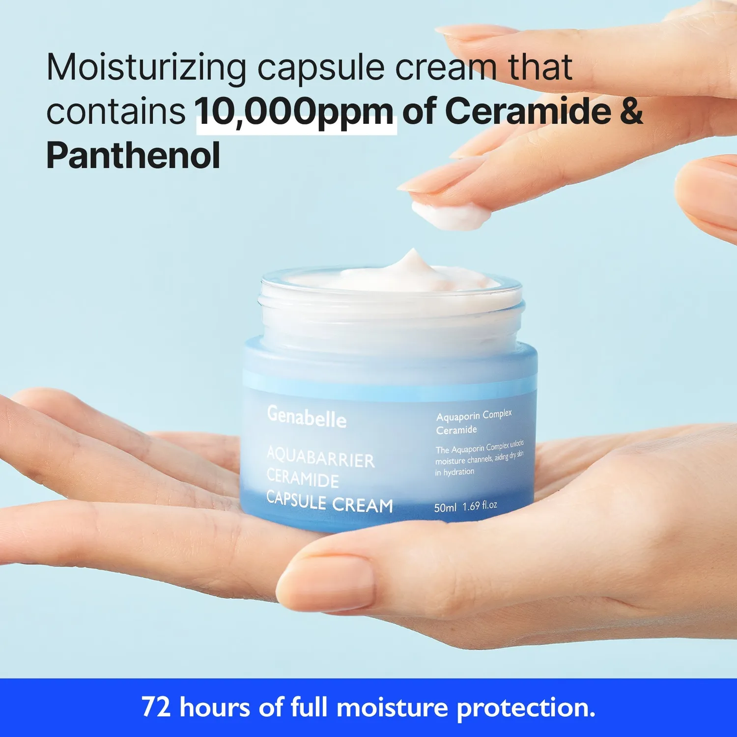 Genabelle Aquabarrier Ceramide Capsule Crème 50ml hydratante