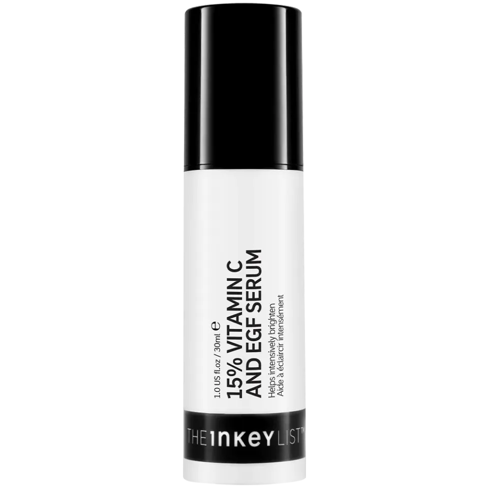THE INKEY LIST 15% Vitamine C + EGF Sérum 30ml éclat
