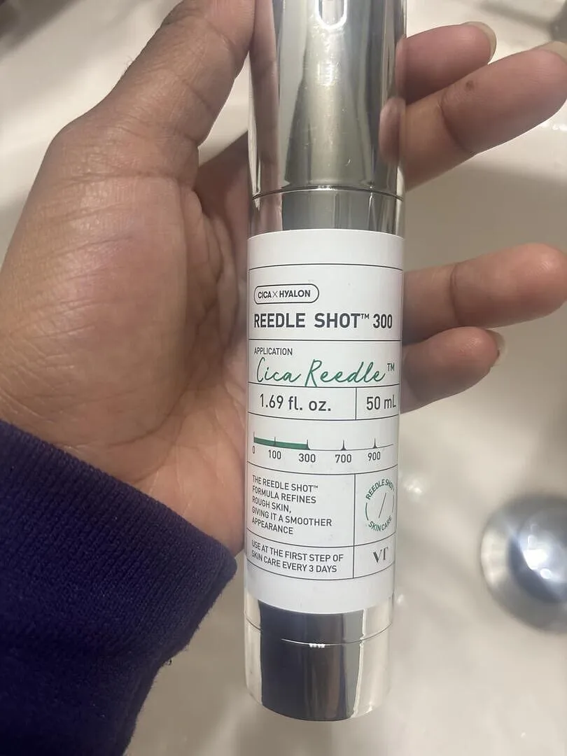 VT Reedle Shot 100 sérum teint verre peau lisse