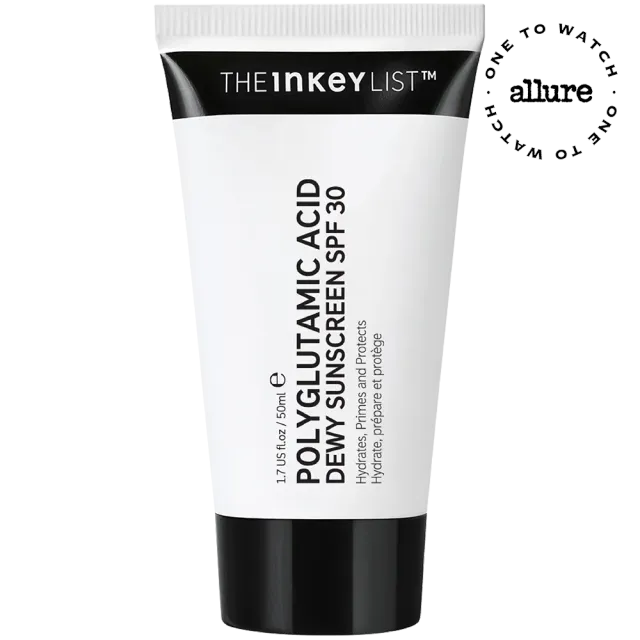 The Inkey List Dewy Sunscreen SPF30 crème solaire 50ml éclat