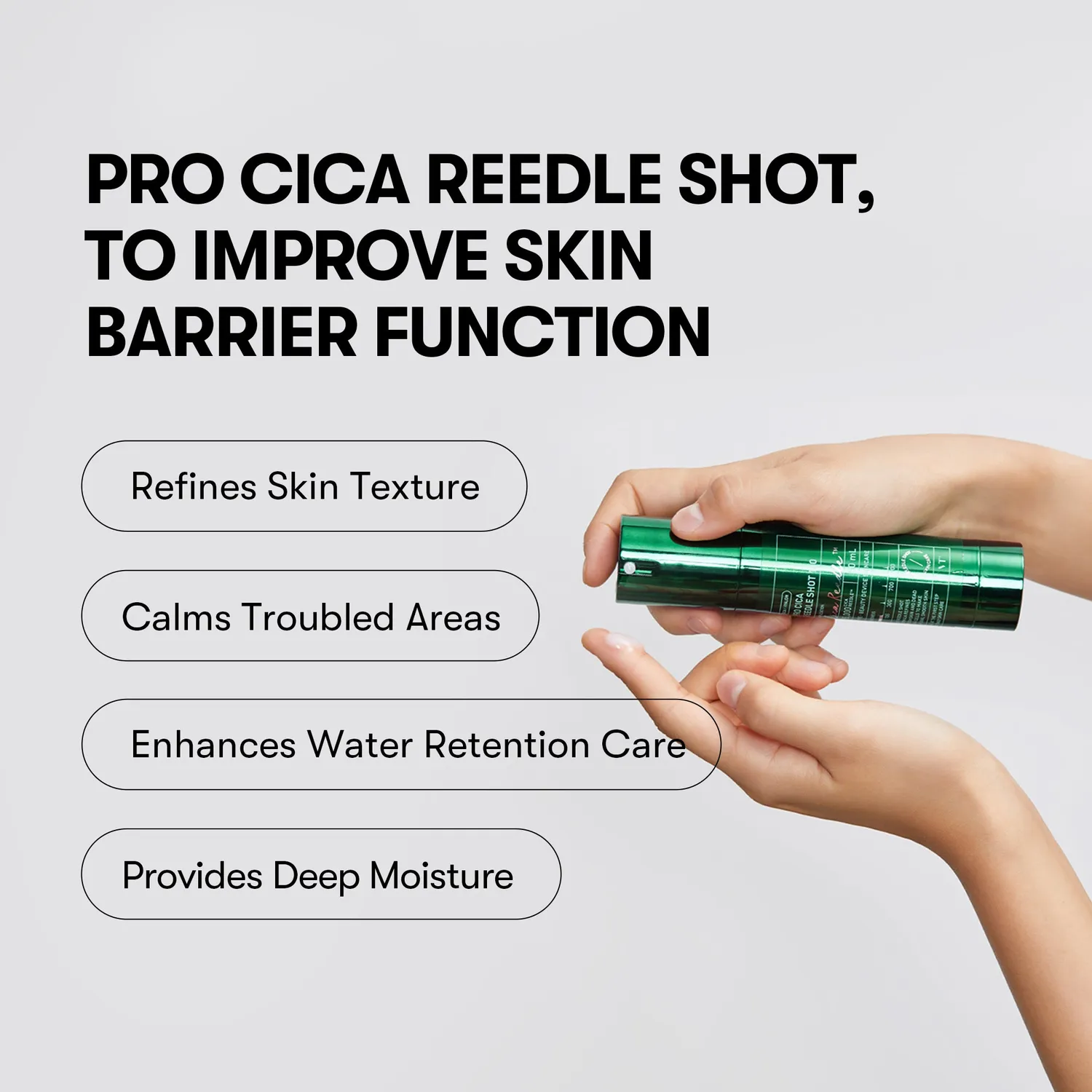 VT Cosmetics Pro Cica Reedle Shot 100 sérum cica