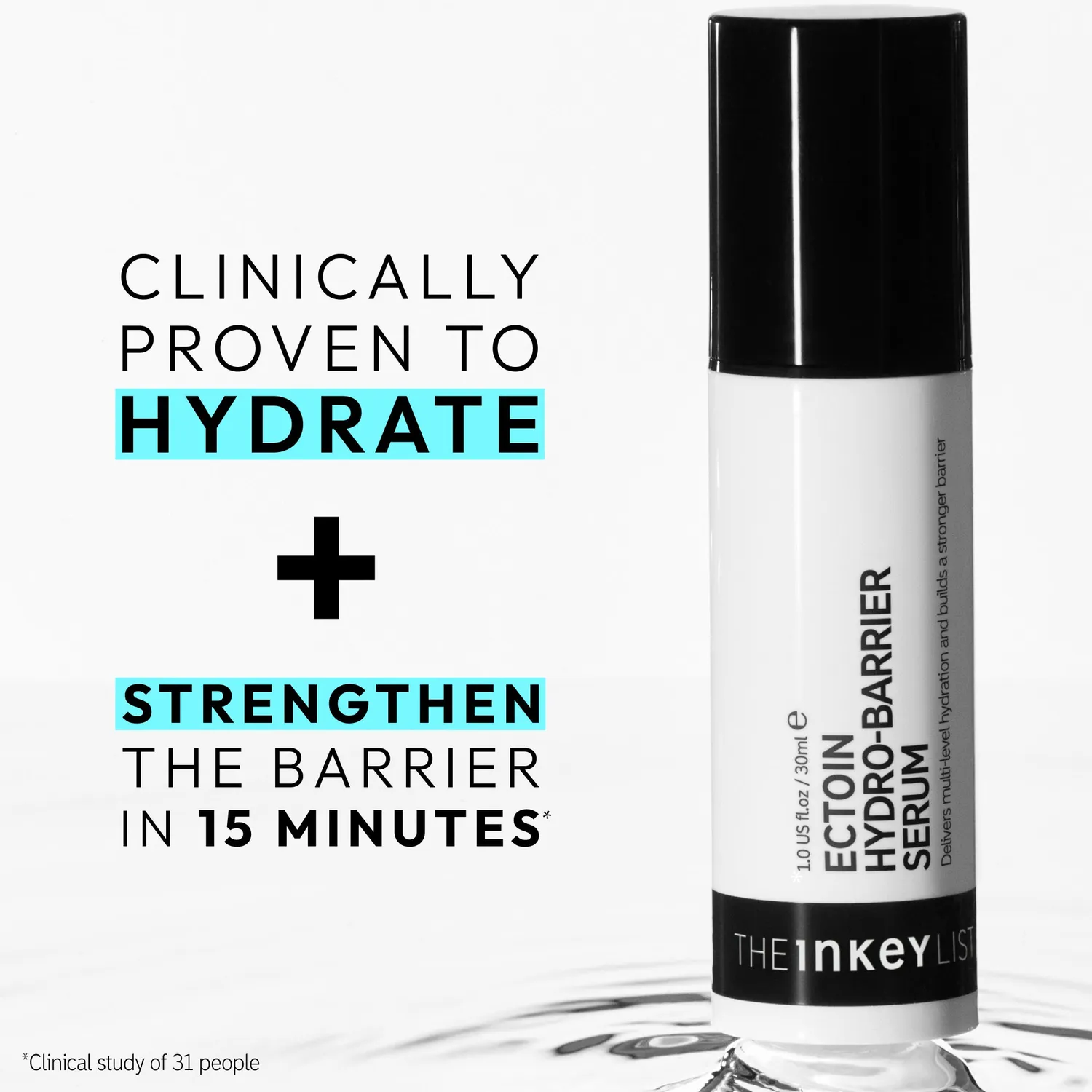 THE INKEY LIST Wake-up Hydrate Duo sérum visage ectoin caféine