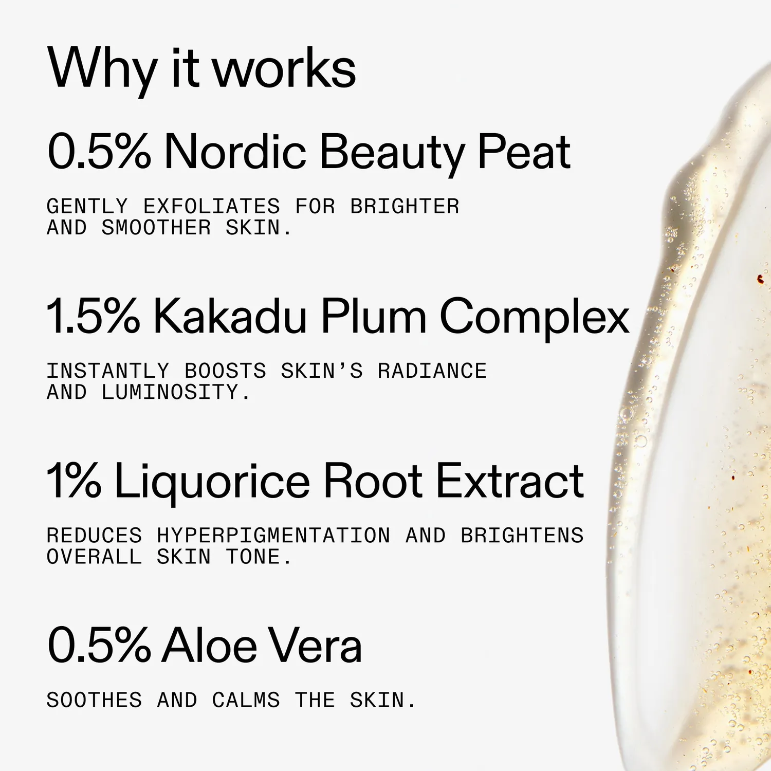 THE INKEY LIST Fulvic Acid Cleanser gel visage 150ml éclat