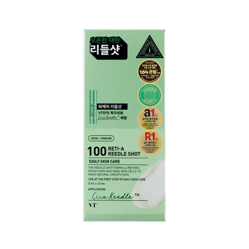 VT Cosmetics Reti-A 100 Reedle Shot stick poche émulsion