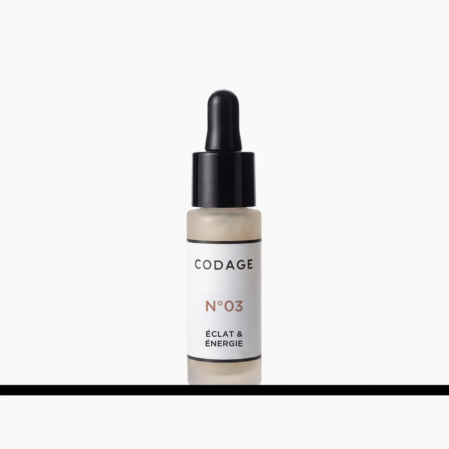 CODAGE Sérum N°03 Éclat & Énergie 30ml anti-fatigue