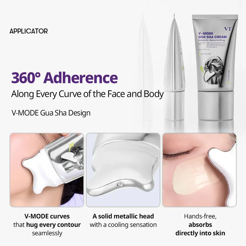 VT Cosmetics V-Mode Gua Sha crème raffermissante caféine