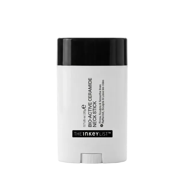 The Inkey List Bio-Active Ceramide Neck Stick soin cou 20g rides