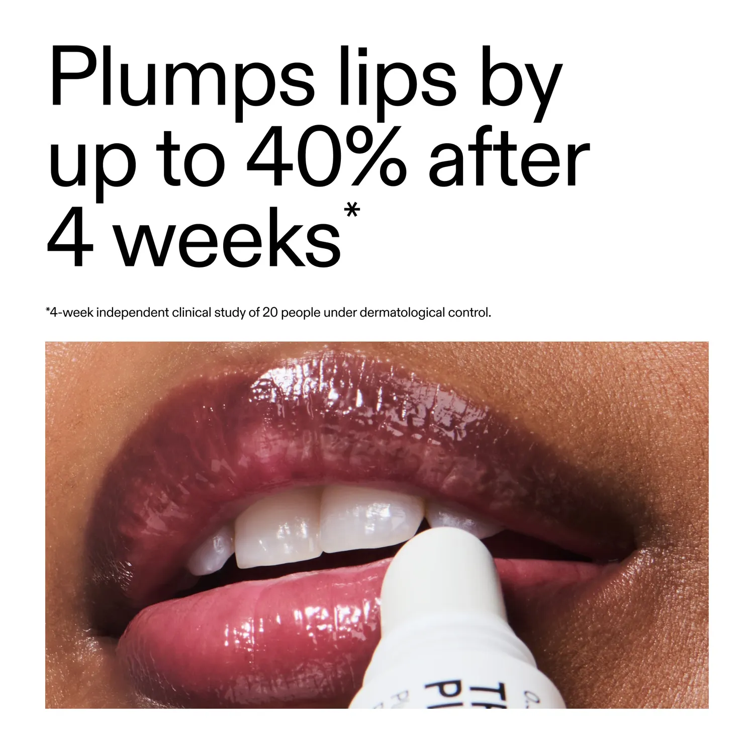 THE INKEY LIST Tripeptide Plumping baume lèvres rose