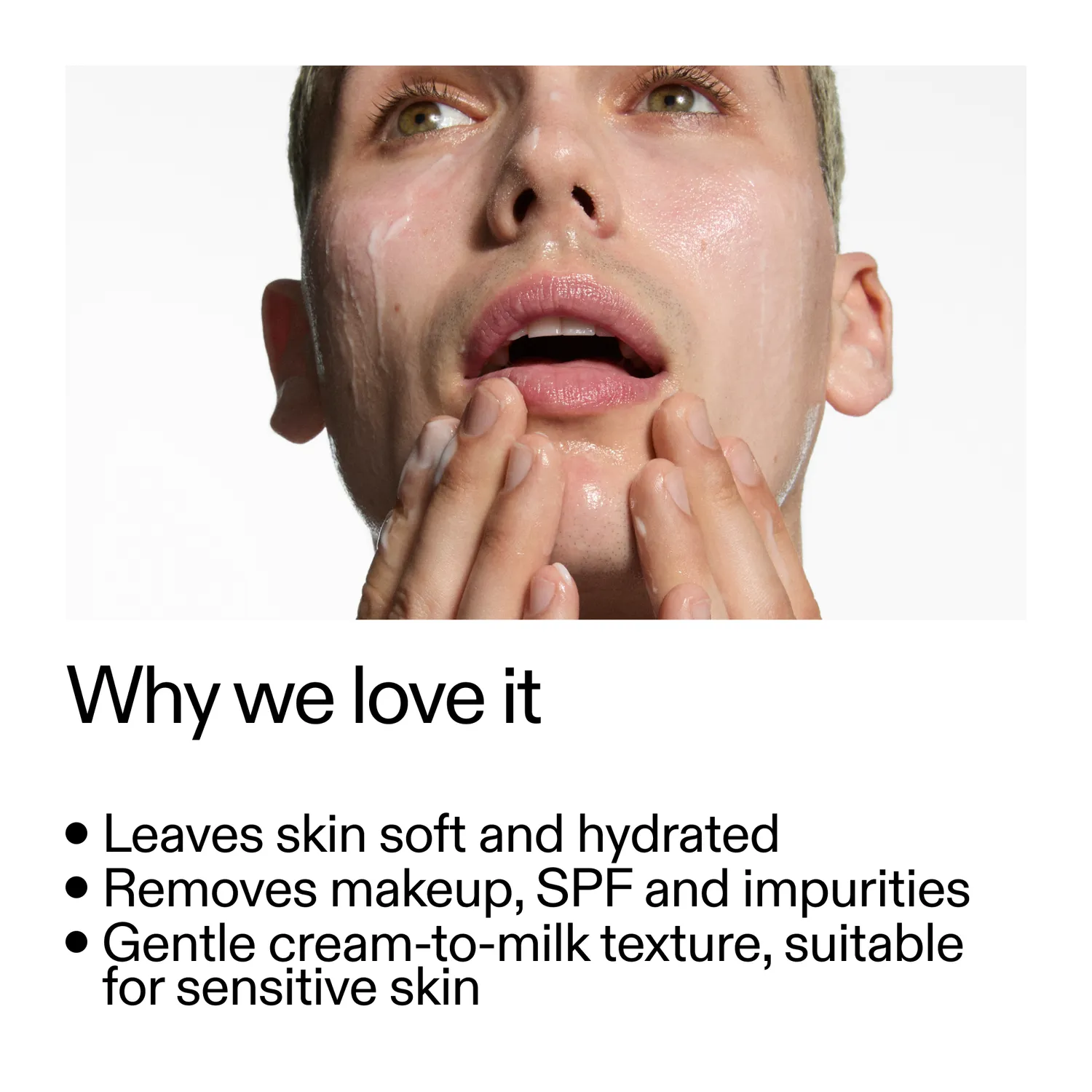 THE INKEY LIST Mini Milk Cleanser lait nettoyant 50ml hydratant